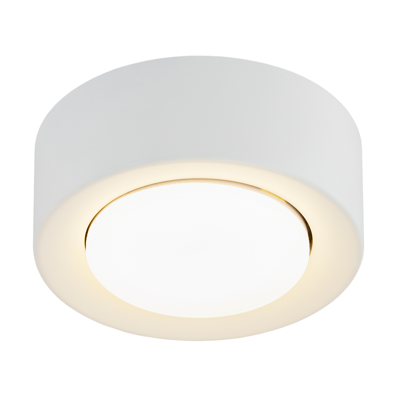 Olyra Mini Surfaced Mounted Downlight, Cream White, 12W LED, 3000K, 11cm Diameter