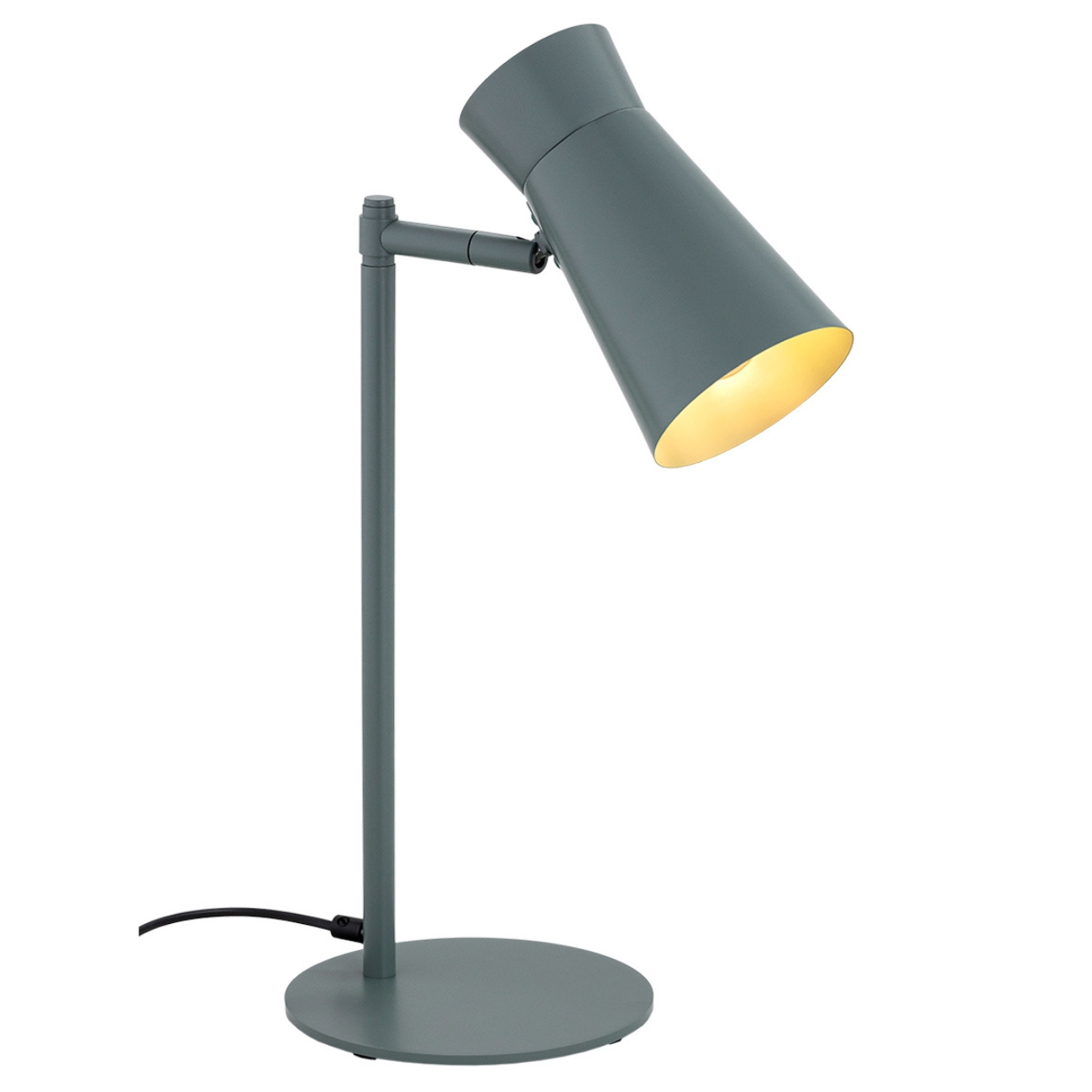 Nard Adjustable Desk Lamp, Dark Sage, 45cm Height